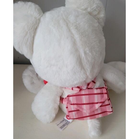 Bullseye Target Plush Dog w/Backpack 2023 Measures 16" Lady Bug on Strap - Picture 6 of 10